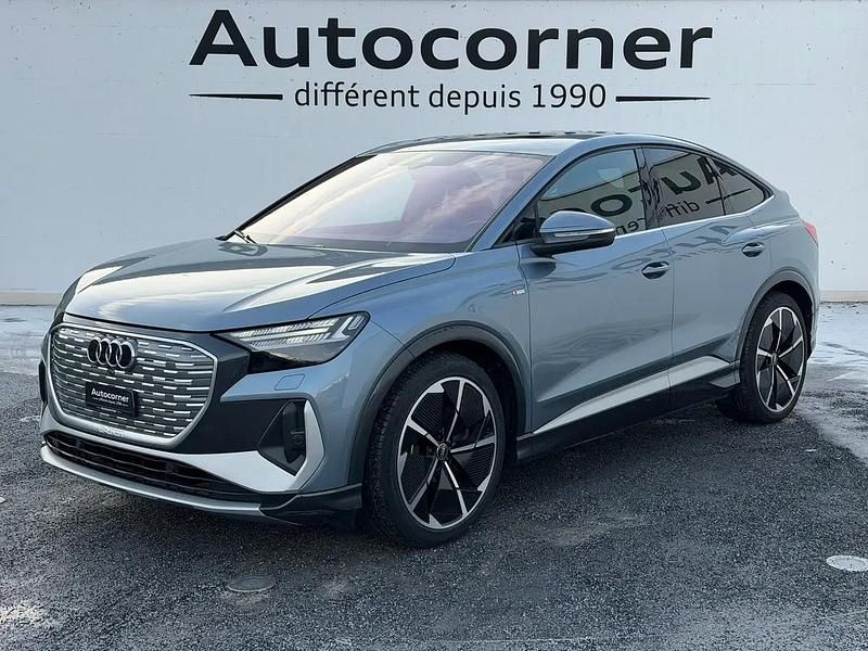 Blau Gebraucht 2026 Audi Q4 Sportback e-tron SUV | CHF 35’850 (Superpreis) - Bild 1/4