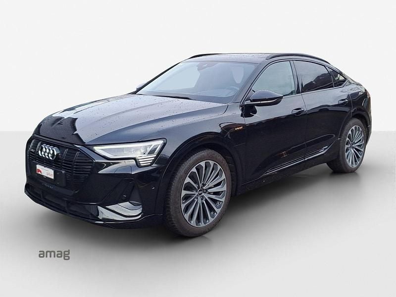 Gebraucht Audi e-tron Sportback S-Line 300 kW (408 PS) 2020 Mythosschwarz metallic SUV