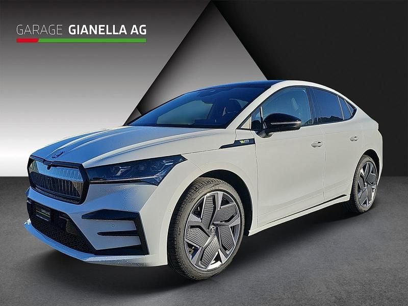Gebraucht Skoda Enyaq iV RS 219 kW (299 PS) 2023 Weiss SUV