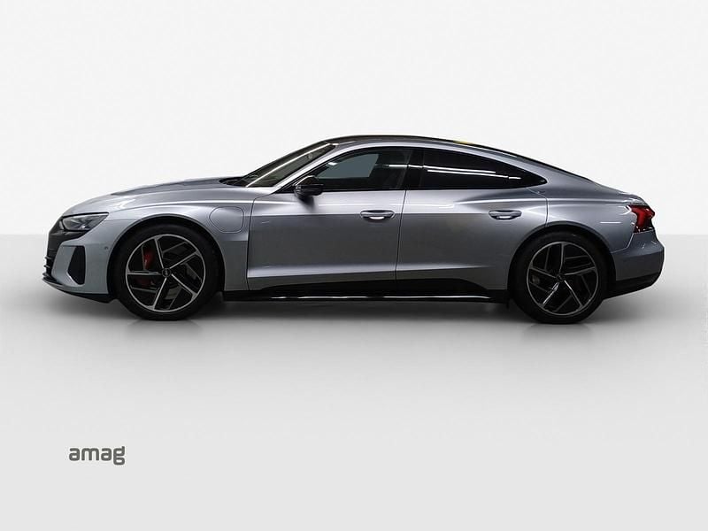 Gebraucht Audi e-tron GT quattro Ambiente 440 kW (599 PS) 2021 Florettsilber metallic Limousine