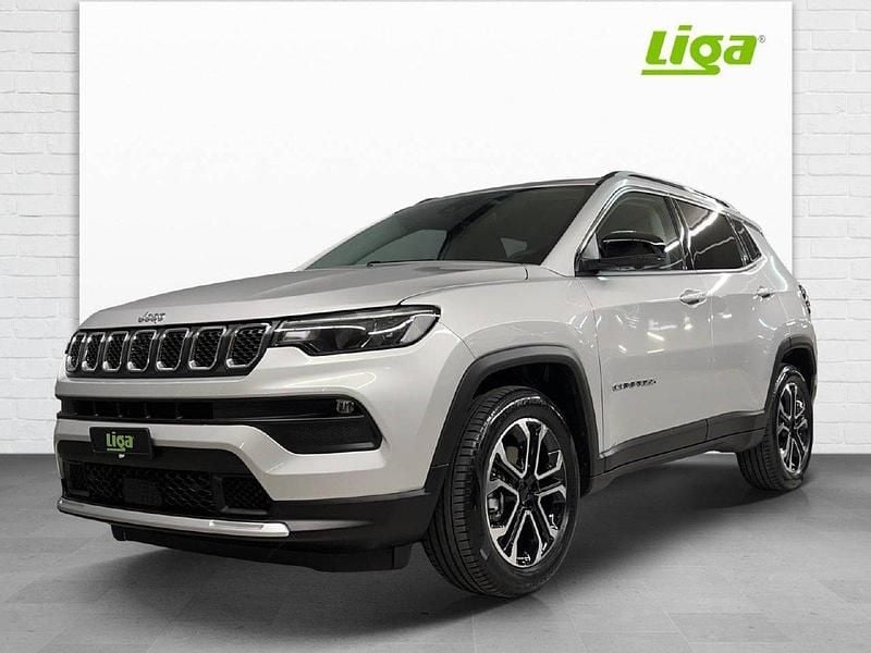 Gebraucht Jeep Compass Limited 131 PS (96 kW) 2022 Silber SUV
