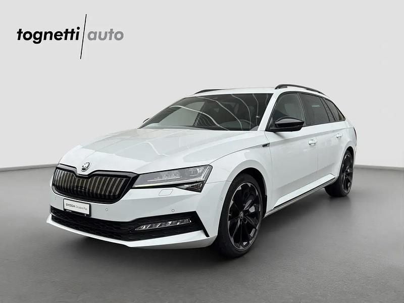 Gebraucht Skoda Superb SportLine 218 PS (160 kW) 2025 Weiss