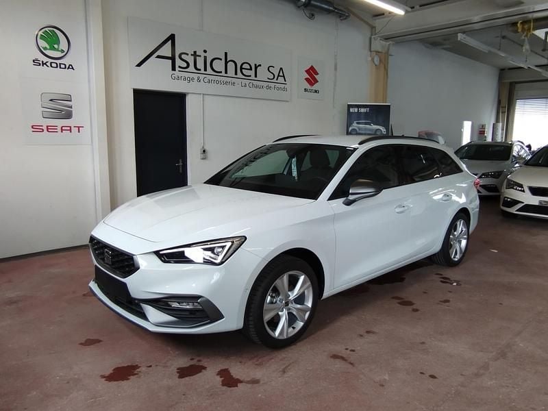 Gebraucht Seat Leon ST FR 150 PS (110 kW) 2024 Weiss Kombi