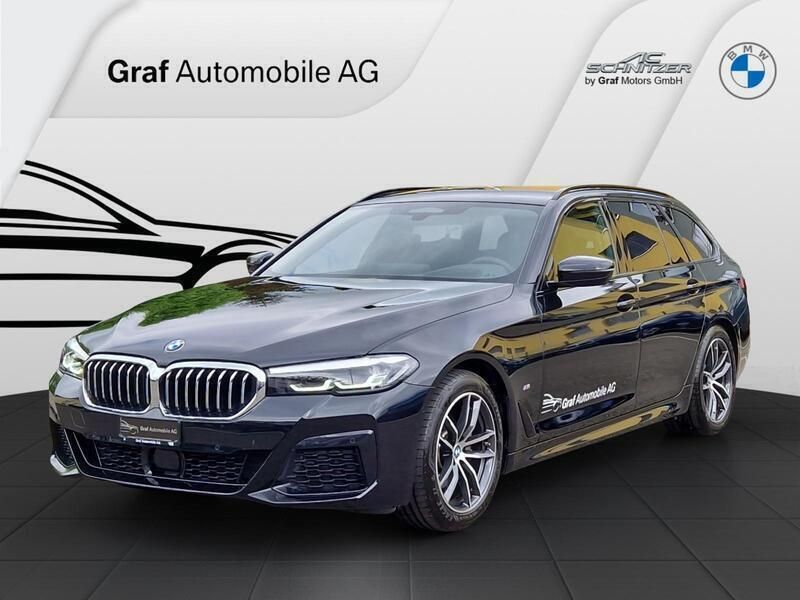 Schwarz Gebraucht 2022 BMW 520 M Sport Kombi | CHF 42’800 (Fairer Preis) - Bild 1/4