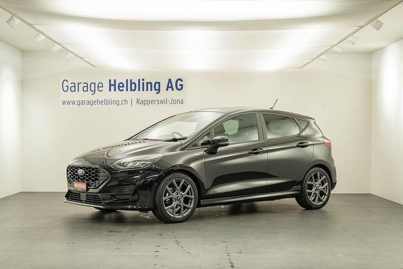 Schwarz Gebraucht 2023 Ford Fiesta ST-Line X Kleinwagen | CHF 20’700 (Fairer Preis) - Bild 1/4