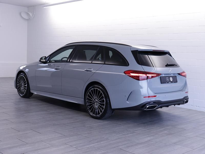 Neu Mercedes C220 AMG line 220 PS (161 kW) 2025 Grau Kombi