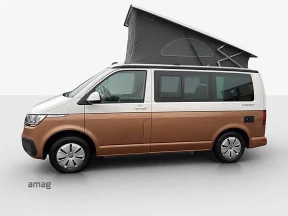Gebraucht VW California Coast 150 PS (110 kW) 2021 Candyweiss/copper bronze met. Van