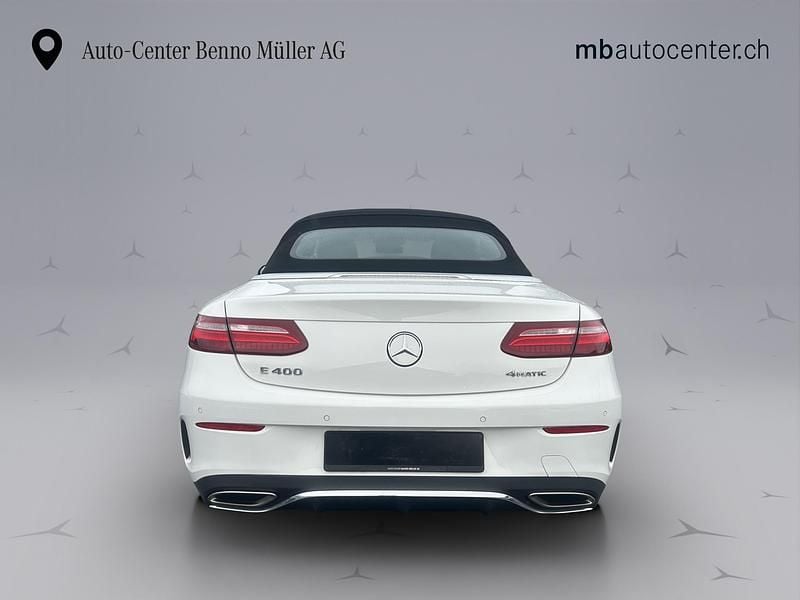 Gebraucht Mercedes E400 AMG line 333 PS (244 kW) 2017 Weiss Cabrio