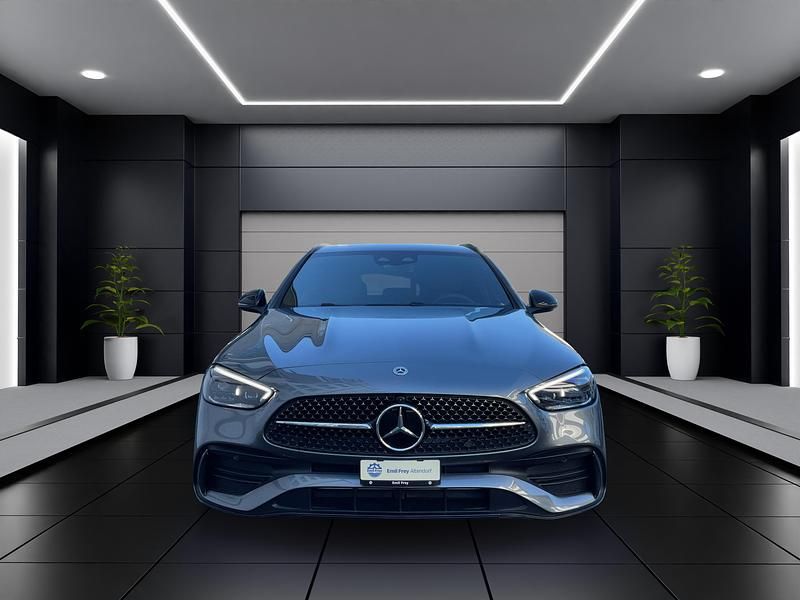 Neu Mercedes C220 AMG line 197 PS (144 kW) 2025 Grau Kombi