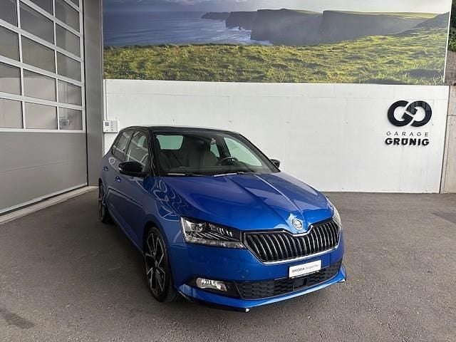 Blau Gebraucht 2021 Skoda Fabia Monte Carlo Limousine | CHF 18’900 (Fairer Preis) - Bild 1/4