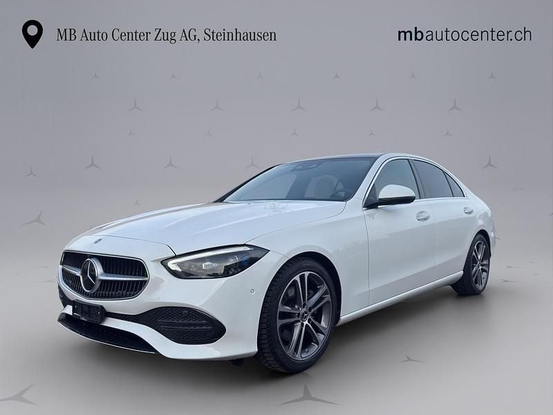 Gebraucht Mercedes C220 Avantgarde 223 PS (164 kW) 2023 Weiss Limousine
