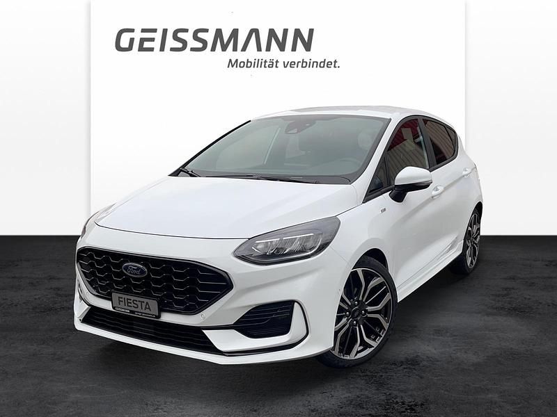 Gebraucht Ford Fiesta ST-Line X 125 PS (91 kW) 2023 Weiss Limousine