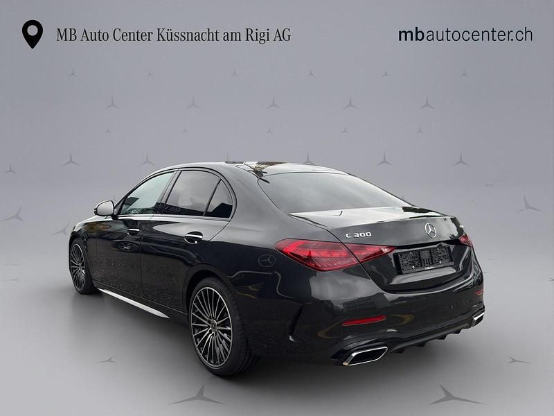Neu Mercedes C300e AMG line 281 PS (206 kW) 2025 Grau Limousine