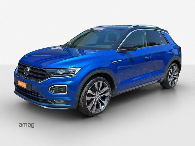 Ravenna blue schwarz Gebraucht 2019 VW T-Roc Sport SUV | CHF 22’890 (Fairer Preis) - Bild 1/4