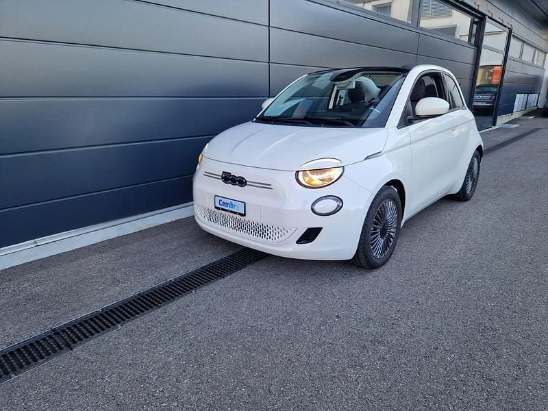 Weiss Gebraucht 2023 Fiat 500e Cabrio | CHF 23’900 (Fairer Preis) - Bild 1/4