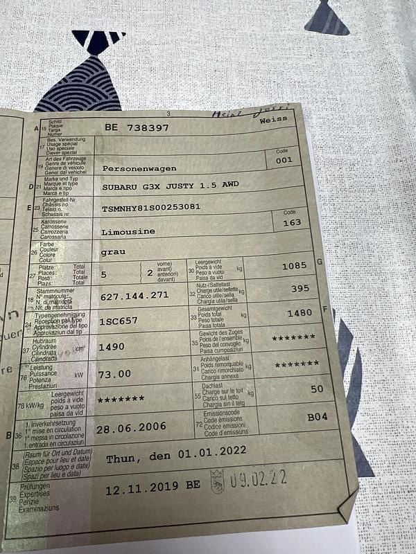 Gebraucht Subaru Justy 99 PS (72 kW) 2006 Kleinwagen