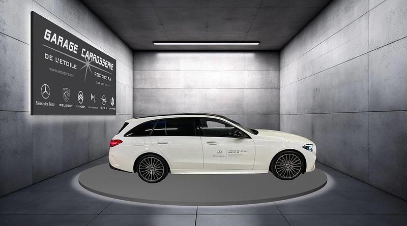 Gebraucht Mercedes C200 204 PS (150 kW) 2024 Weiss Kombi