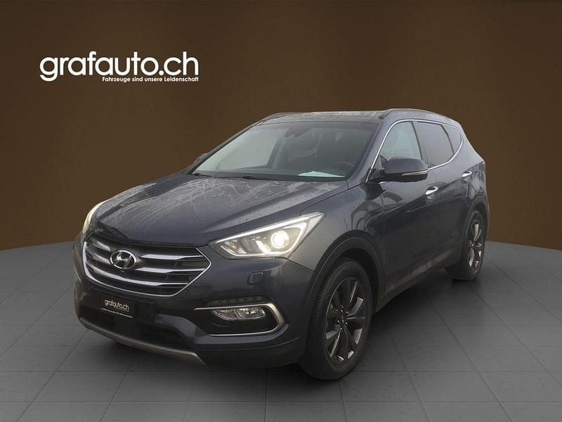 Gebraucht Hyundai Santa Fe 200 PS (147 kW) 2018 Blau SUV