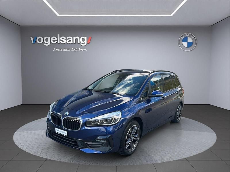 Blau Gebraucht 2020 BMW 218 Gran Tourer Sport Line Van / Kleinbus | CHF 21’800 (Etwas zu teuer) - Bild 1/4