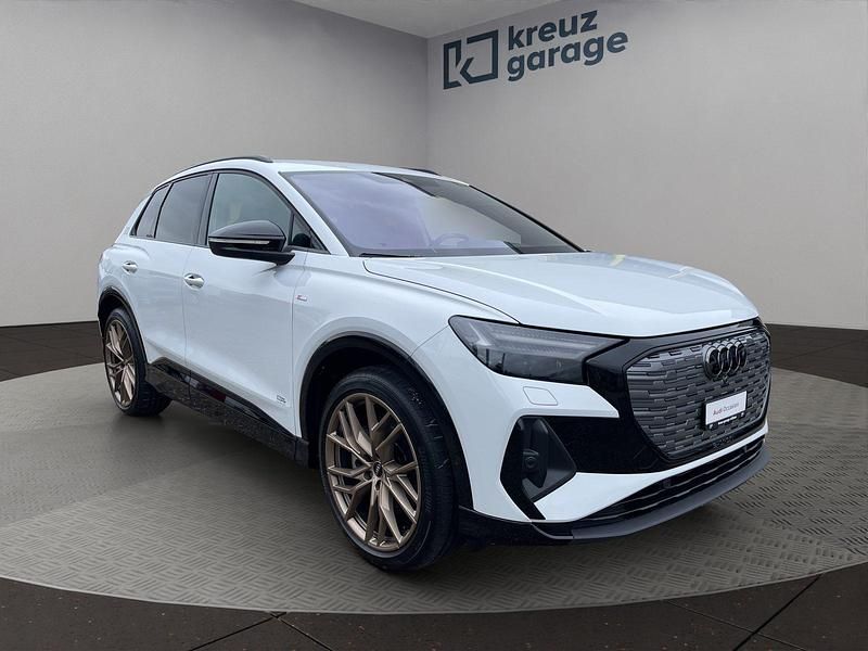 Gebraucht Audi Q4 e-tron Ambiente 250 kW (340 PS) 2024 Weiss SUV