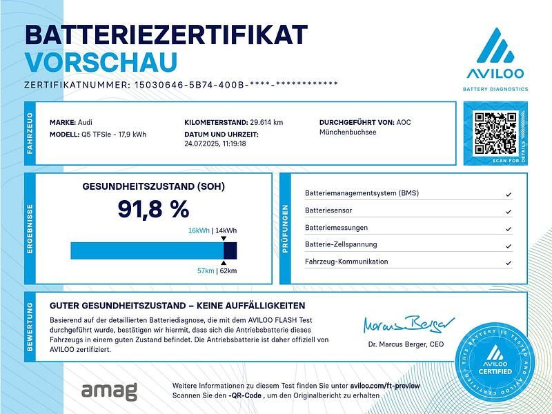 Gebraucht Audi Q5 Sportback S-Line 299 PS (219 kW) 2022 SUV