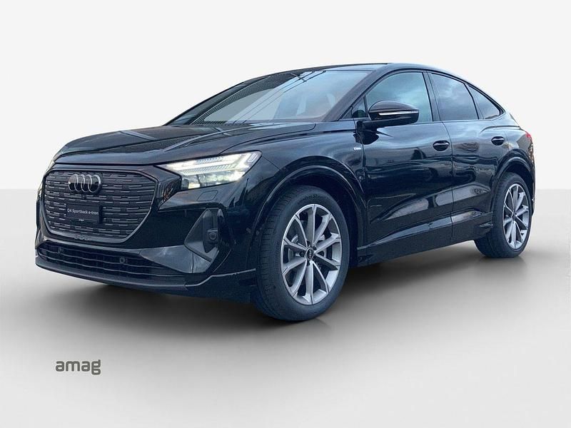 Mythosschwarz metallic Neu 2025 Audi Q4 e-tron Ambiente SUV | CHF 57’490 (Etwas zu teuer) - Bild 1/4