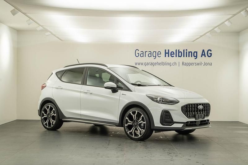 Weiss Gebraucht 2023 Ford Fiesta Active X Limousine | CHF 24’900 (Teuer) - Bild 1/4