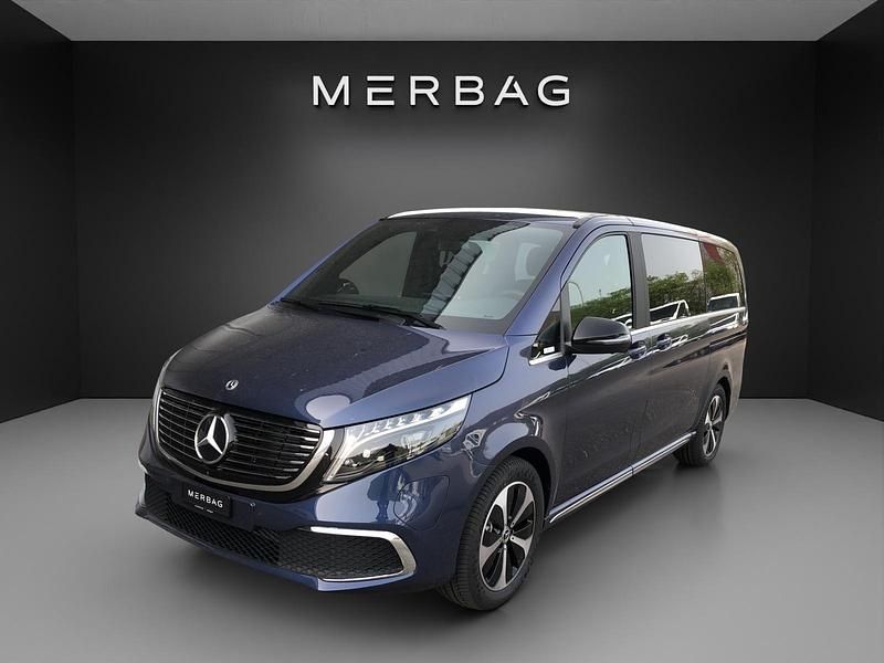 Gebraucht Mercedes EQV300 150 kW (204 PS) 2024 Blau Van / Kleinbus