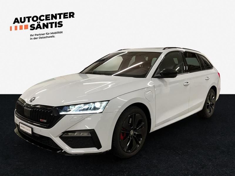 Weiss Gebraucht 2021 Skoda Octavia RS Kombi | CHF 27’890 (Fairer Preis) - Bild 1/4
