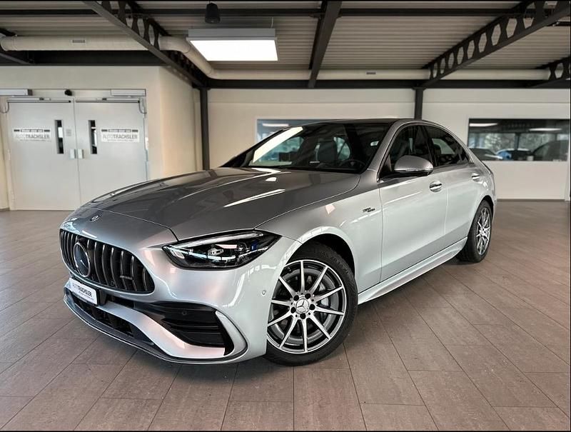 Neu Mercedes C43 AMG Executive 435 PS (319 kW) 2025 Silber Limousine