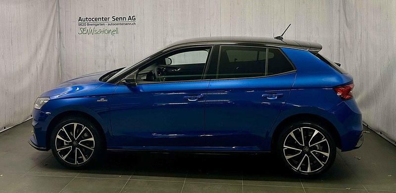 Neu Skoda Fabia Monte Carlo 150 PS (110 kW) 2025 Blau Limousine