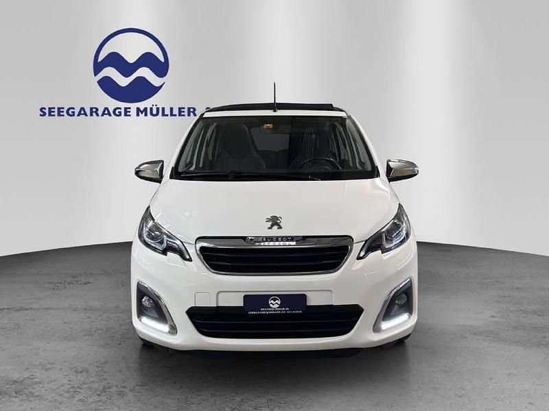 Gebraucht Peugeot 108 Allure Top 68 PS (50 kW) 2015 Weiss Limousine