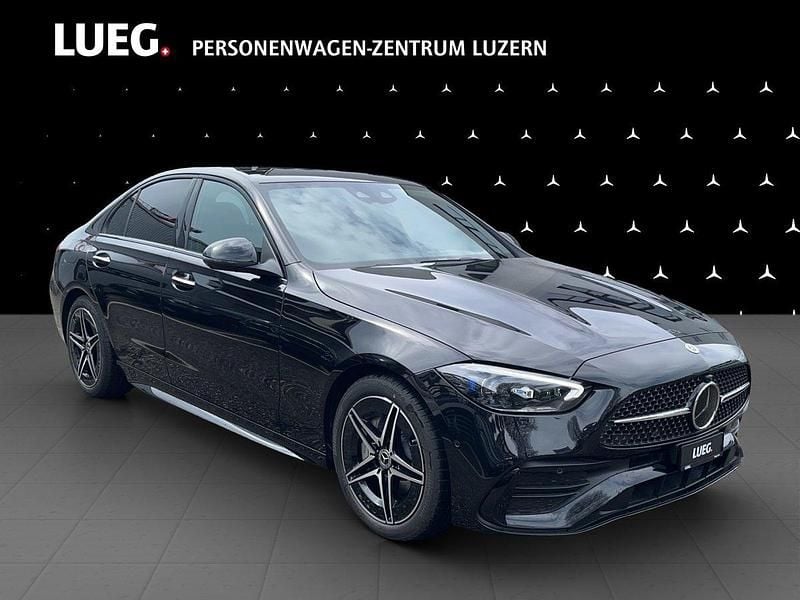 Gebraucht Mercedes C220 200 PS (147 kW) 2024 Schwarz Limousine