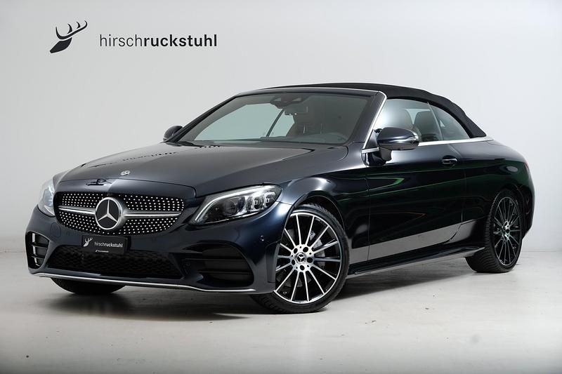 Gebraucht Mercedes C300 AMG line 258 PS (189 kW) 2018 Blau Cabrio