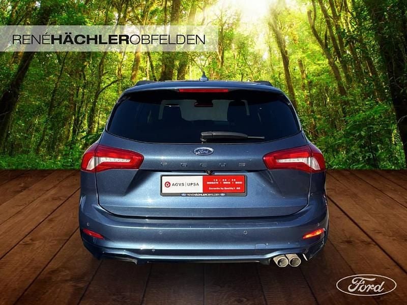 Gebraucht Ford Focus ST-Line 125 PS (91 kW) 2020 Blau Kombi
