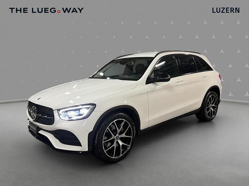 Weiss Gebraucht 2019 Mercedes GLC220 AMG line SUV | CHF 35’500 (Fairer Preis) - Bild 1/4