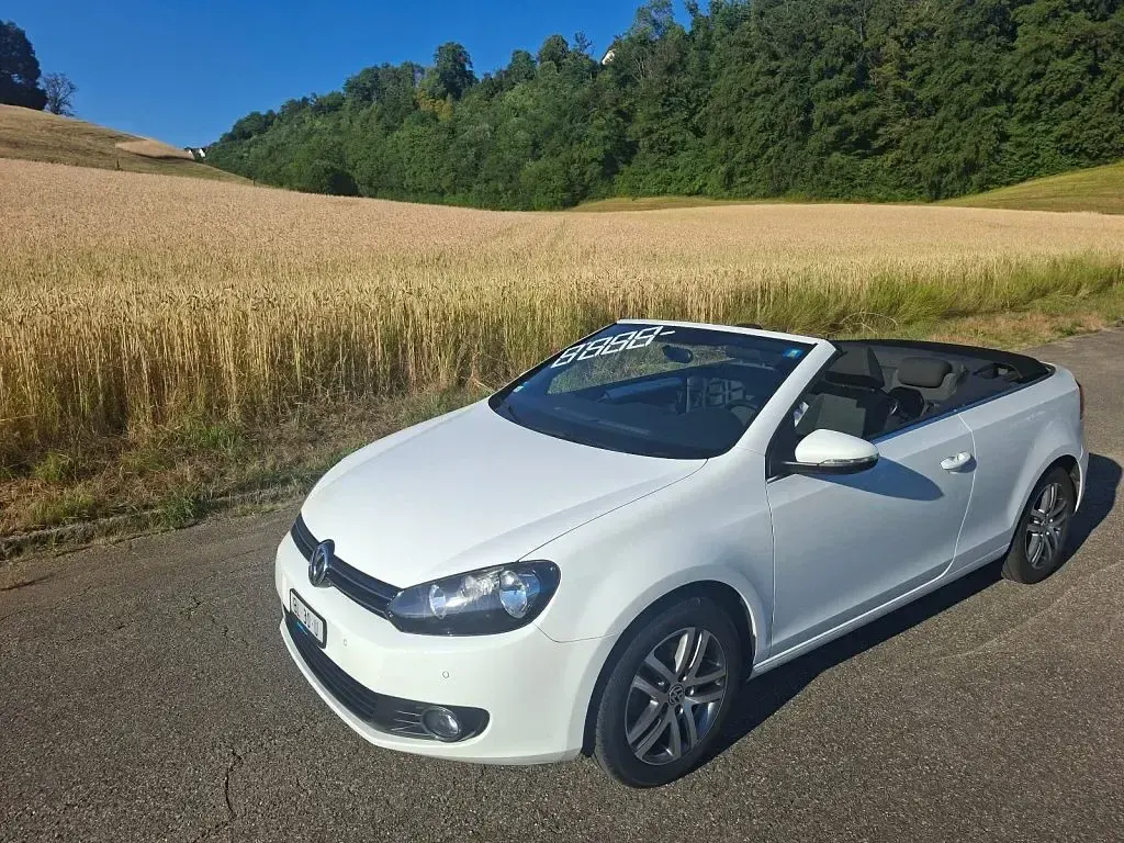 Gebraucht Vw Golf Cabriolet 105 Ps 2012 In Bubendorf Chf 8800 
