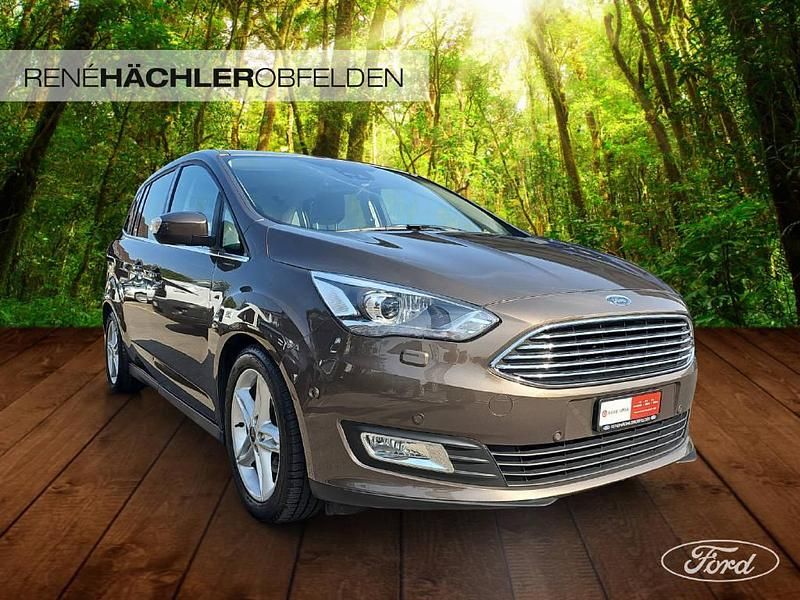 Braun Gebraucht 2018 Ford Grand C-Max Titanium X Van / Kleinbus | CHF 11’500 - Bild 1/4