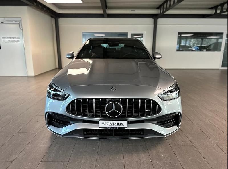 Neu Mercedes C43 AMG Executive 435 PS (319 kW) 2025 Silber Limousine