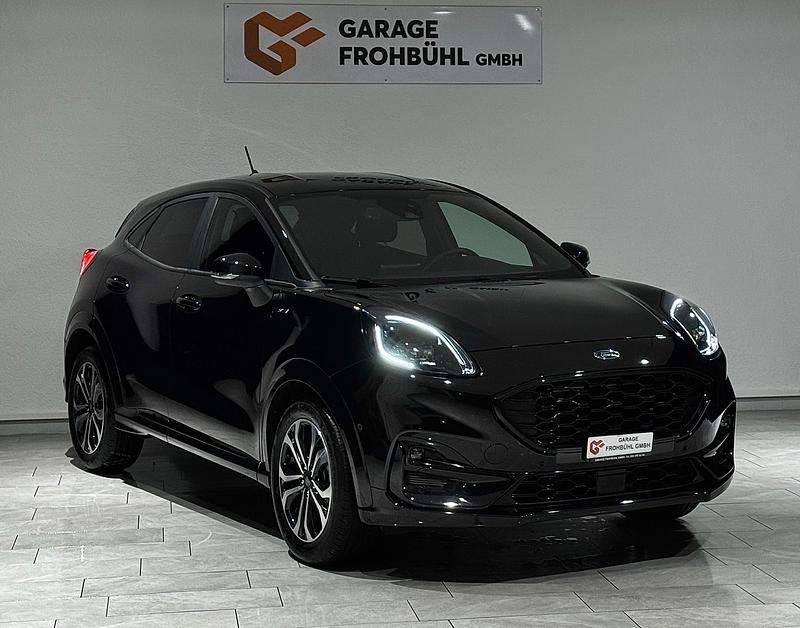 Gebraucht Ford Puma ST-Line 125 PS (91 kW) 2022 Schwarz SUV
