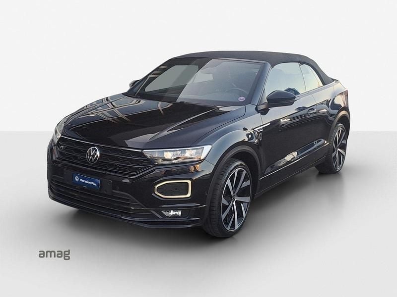 Deepblack perleffekt Gebraucht 2021 VW T-Roc Cabriolet R-line Cabrio | CHF 27’290 (Fairer Preis) - Bild 1/4
