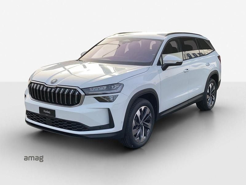 Neu Skoda Kodiaq Dynamic 193 PS (141 kW) 2026 Moon weiss, metallic SUV
