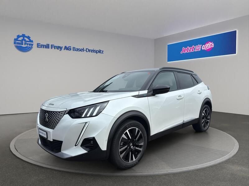 Weiss Gebraucht 2022 Peugeot e-2008 GT SUV | CHF 24’920 (Teuer) - Bild 1/4