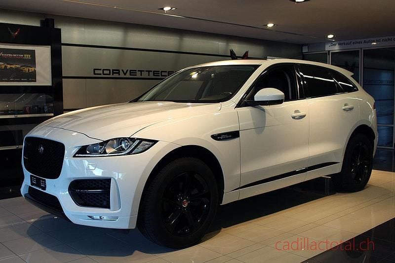 Gebraucht Jaguar F-Pace R-Sport 241 PS (177 kW) 2017 Weiss SUV