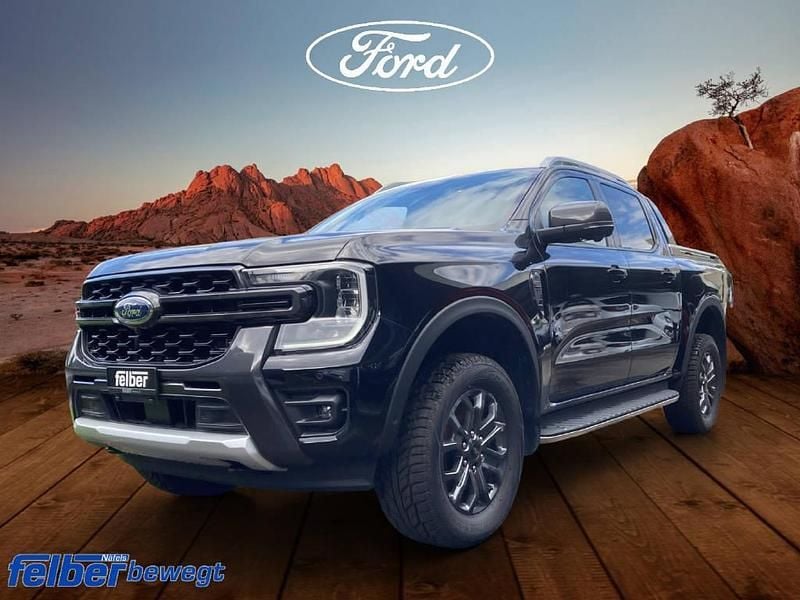 Schwarz Gebraucht 2023 Ford Ranger Wildtrack Abholung | CHF 49’500 (Teuer) - Bild 1/4