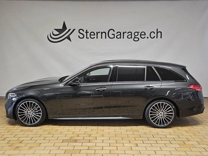 Neu Mercedes C220 AMG line 197 PS (144 kW) 2025 Grau Kombi