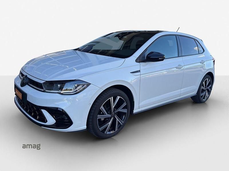 Gebraucht VW Polo R-line 110 PS (80 kW) 2023 Pure white  schwarz Limousine