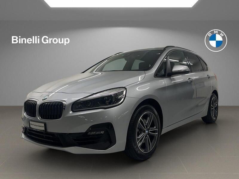 Silber Gebraucht 2020 BMW 218 Active Tourer Sport Line Van / Kleinbus | CHF 25’900 (Teuer) - Bild 1/4