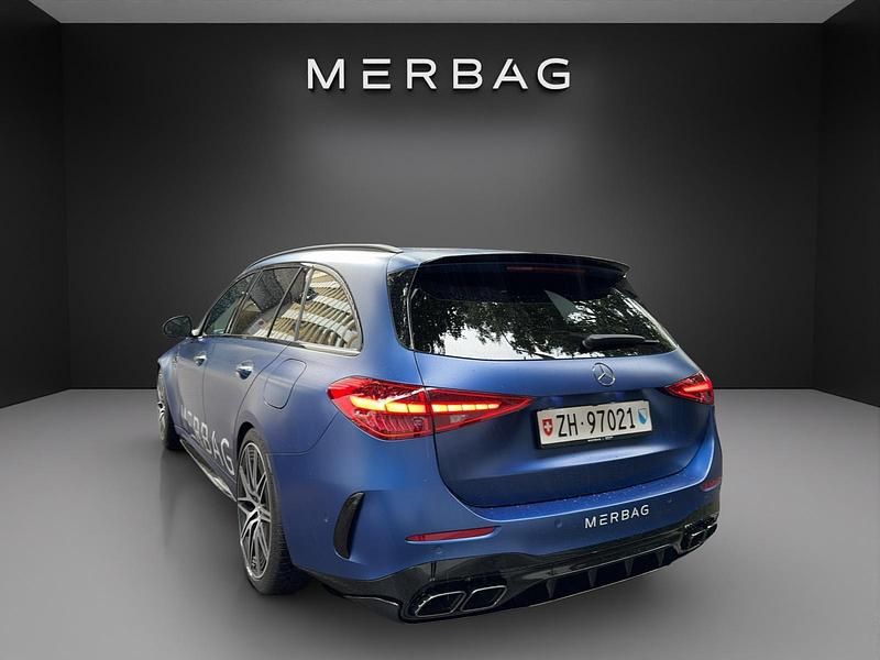 Gebraucht Mercedes C63S AMG AMG 476 PS (350 kW) 2023 Blau Kombi