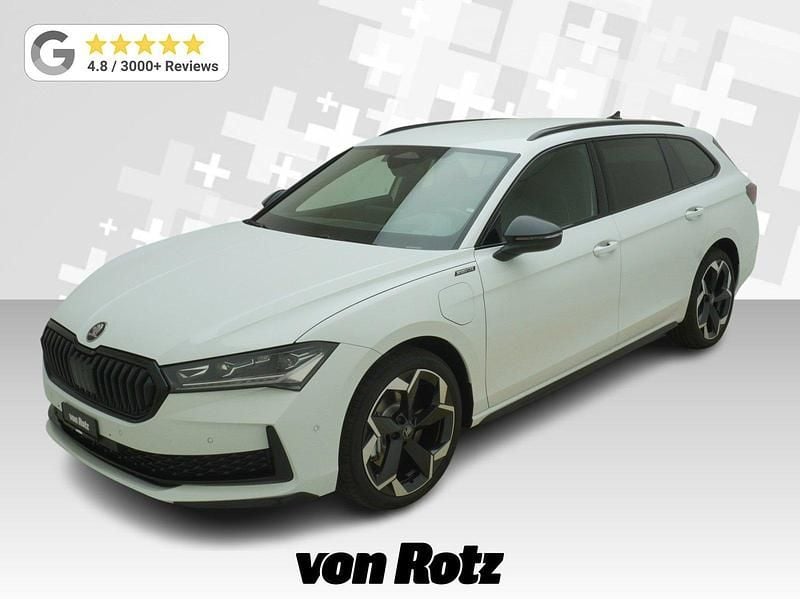 Weiss Neu 2025 Skoda Superb SportLine Kombi | CHF 45’990 (Superpreis) - Bild 1/3